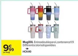 Carrefour Mug XXL offre