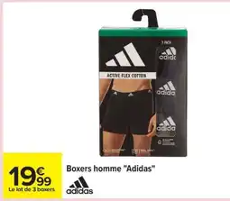 Carrefour Boxers homme Adidas offre