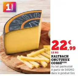U Express Kaltbach onctueux corse offre