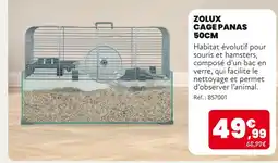 Animalis ZOLUX Cage Panas 50cm offre