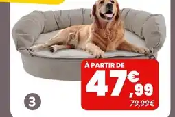 Animalis SOFA ORTHOPÉDIQUE MARRON - S offre