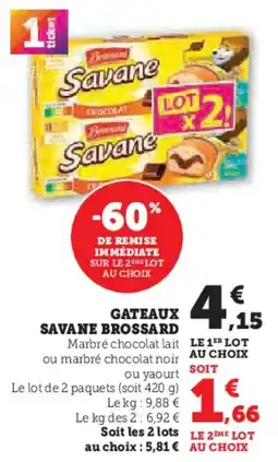 U Express Gateaux savane brossard offre