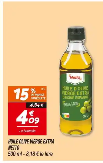 Netto Netto Huile d'olive vierge extra offre