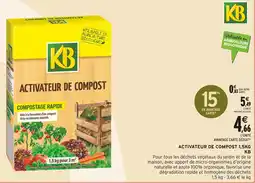 Intermarché KB Activateur de Compost 1,5 kg offre