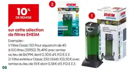 Truffaut EHEIM Filtre Classic 150 offre