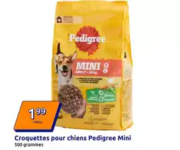 Action Pedigree - croquettes pour chiens offre
