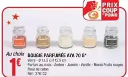 La Foir'Fouille Aya - bougie parfumee 70 g offre