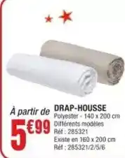 La Foir'Fouille Drap-housse offre