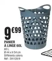 La Foir'Fouille Panier à linge 60l offre