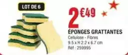 La Foir'Fouille Éponges grattantes offre