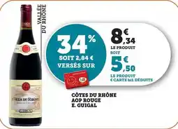 Bi1 Côtes du rhône aop rouge e. guigal offre
