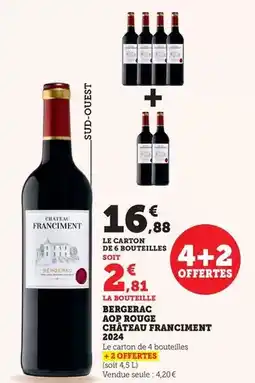 Bi1 Bergerac aop rouge 2022 offre