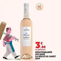 Bi1 Mediterranee igp rosé la belle de canet 2024 offre