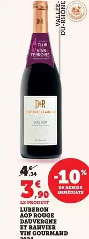 Bi1 Luberon aop rouge dauvergne et ranvier vin gourmand offre