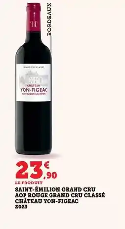 Bi1 Saint-émilion grand cru aop rouge grand cru classé château vón-figeac 2023 offre