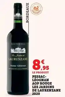 Bi1 Pessac- léognan aop rouge les jardins de laurenzane offre