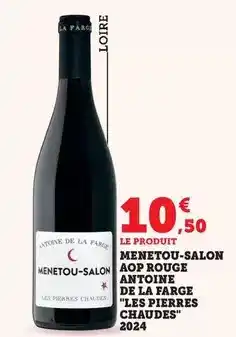 Bi1 Menetou-salon aop rouge antoine offre