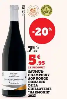 Bi1 Saumur champigny aop rouge domaine de la guilloterie harmonie offre