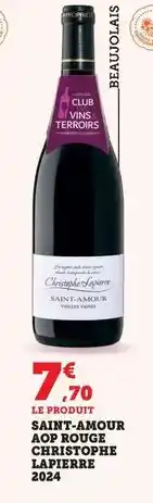 Bi1 Saint-amour aop rouge offre