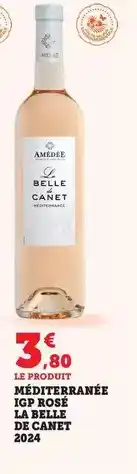 Bi1 Mediterranee igp rosé la belle canet offre