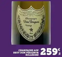 Bi1 Champagne aop brut dom pérignon millesime offre