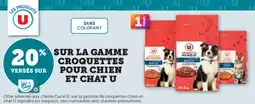 U Express Sur la gamme croquettes pour chien et chat u offre