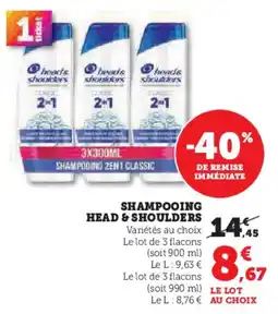 U Express Shampooing head & shoulders offre