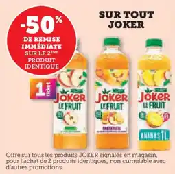 Super U Sur tout joker offre