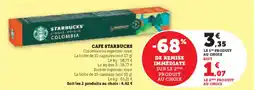 Super U Cafe starbucks offre