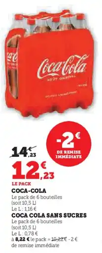 Super U Coca cola offre