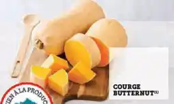 Super U Courge butternut offre