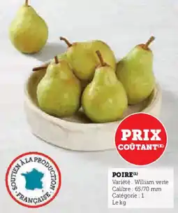 Super U Poire offre