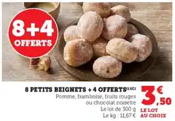 Super U 8 petits beignets offre