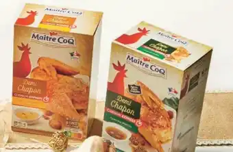 Super U Demi Chapon Cuit Maitre Coq offre