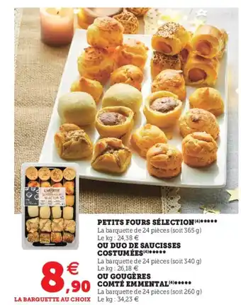 Super U Petits Fours Sélection offre