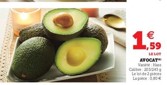 Super U Avocat offre