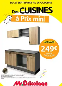 Mr Bricolage Prix mini - cuisines offre
