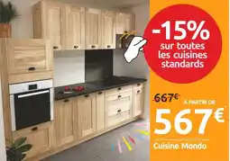Mr Bricolage Cusine mondo offre