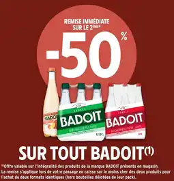 Intermarché SUR TOUT BADOIT offre