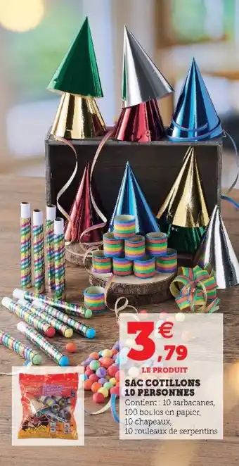 Sac Cotillons