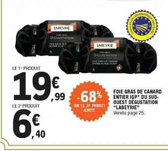 E.Leclerc Foie Gras de Canard offre