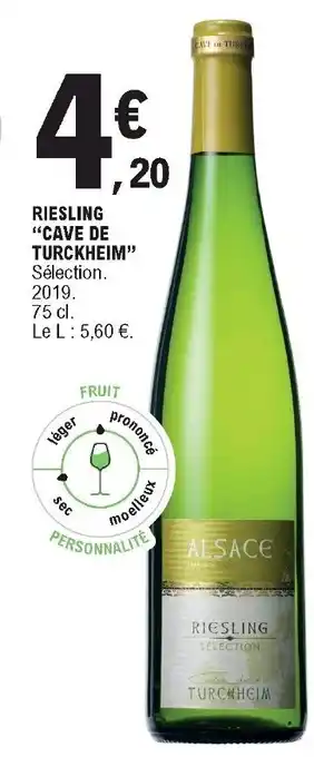 E.Leclerc Riesling Cave de Turckheim offre