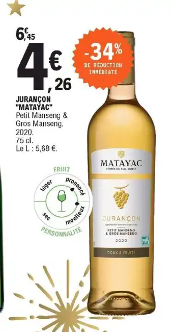 E.Leclerc Jurançon Matayac offre