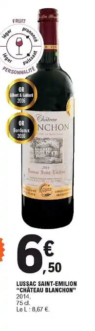 E.Leclerc Lussac Saint-Emilion offre