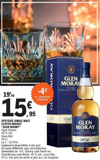 E.Leclerc Speyside Single Malt offre