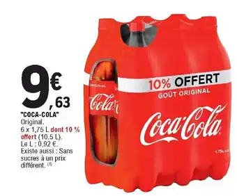 E.Leclerc Coca-Cola offre