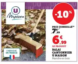 Super U Balai cantonnier u offre