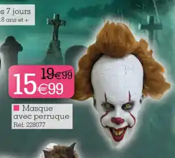 Kandy Masque avec perruque offre