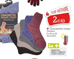 Kandy Chaussettes mega thermo offre