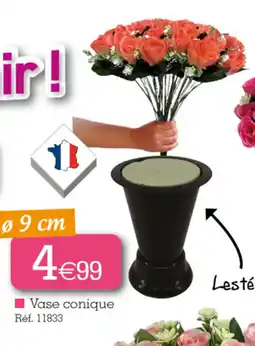 Kandy Vase conique offre
